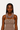 Brown Chiffon Neck Wear