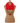 Orange Chiffon Neck Wear